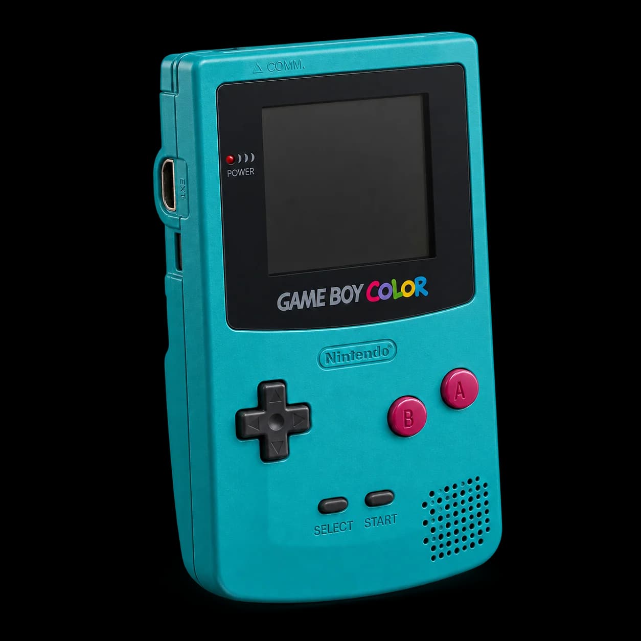 Nintendo Game Boy Color — AI-generated illustration